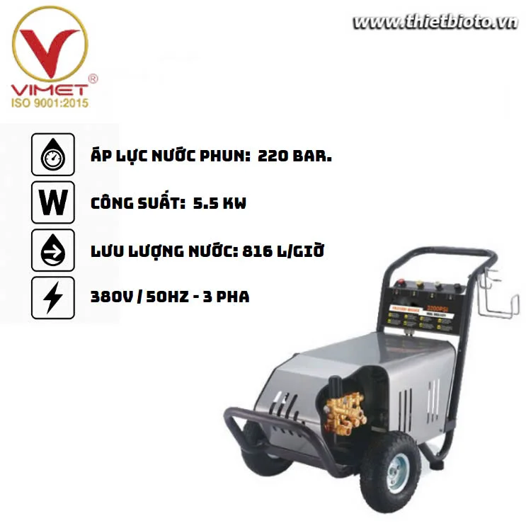 Máy rửa xe cao áp HIDI HWT0722